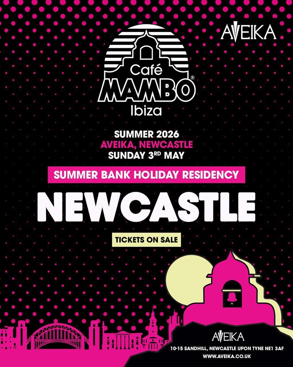 AVEIKA X CAFÉ MAMBO RESIDENCY EARLY MAY BANK HOLIDAY SUNDAY