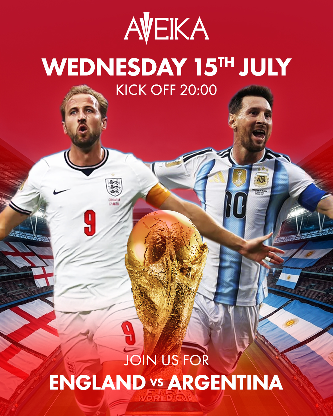 England vs Argentina